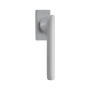 Scoop formspiele 8010 Fensterbeschlag Chrom matt Eckige Rosette