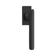 Scoop formspiele 8010 Fensterbeschlag Schwarz Eckige Rosette