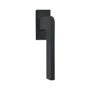 Scoop formspiele 8044 Fensterbeschlag Schwarz Eckige Rosette