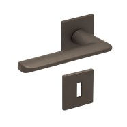 Scoop 8010Q Türgriff eckig Titanium matt
