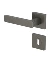 Griffwerk Minimal Modern Eckig Rosettengarnitur Kaschmirgrau